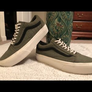 Vans Semi Platform Shoes